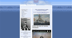 Desktop Screenshot of navalthunder.com
